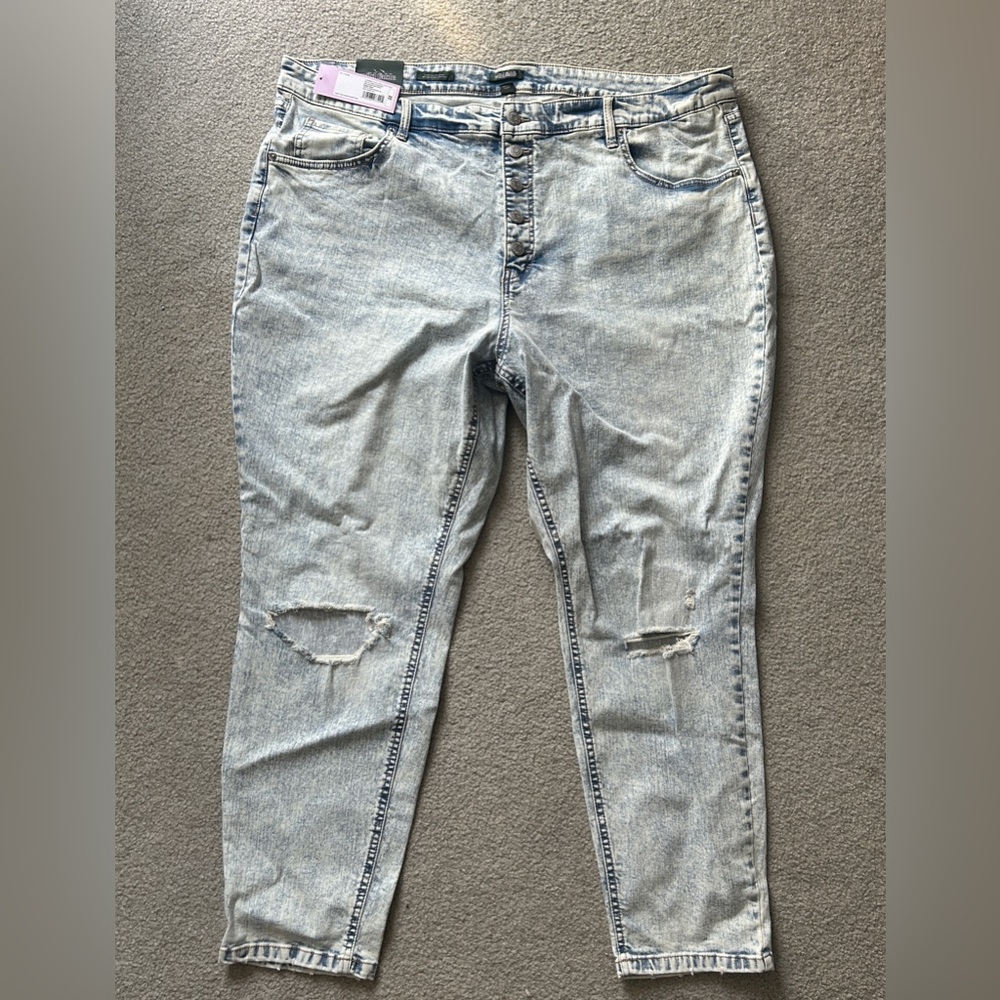 Super High Rise Skinny Jeans Size 22